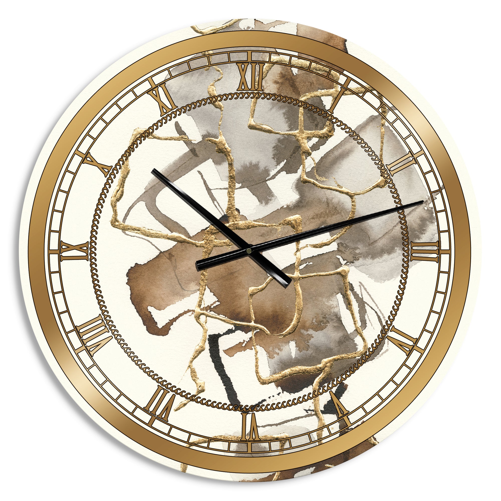 Gold Glam Squares III