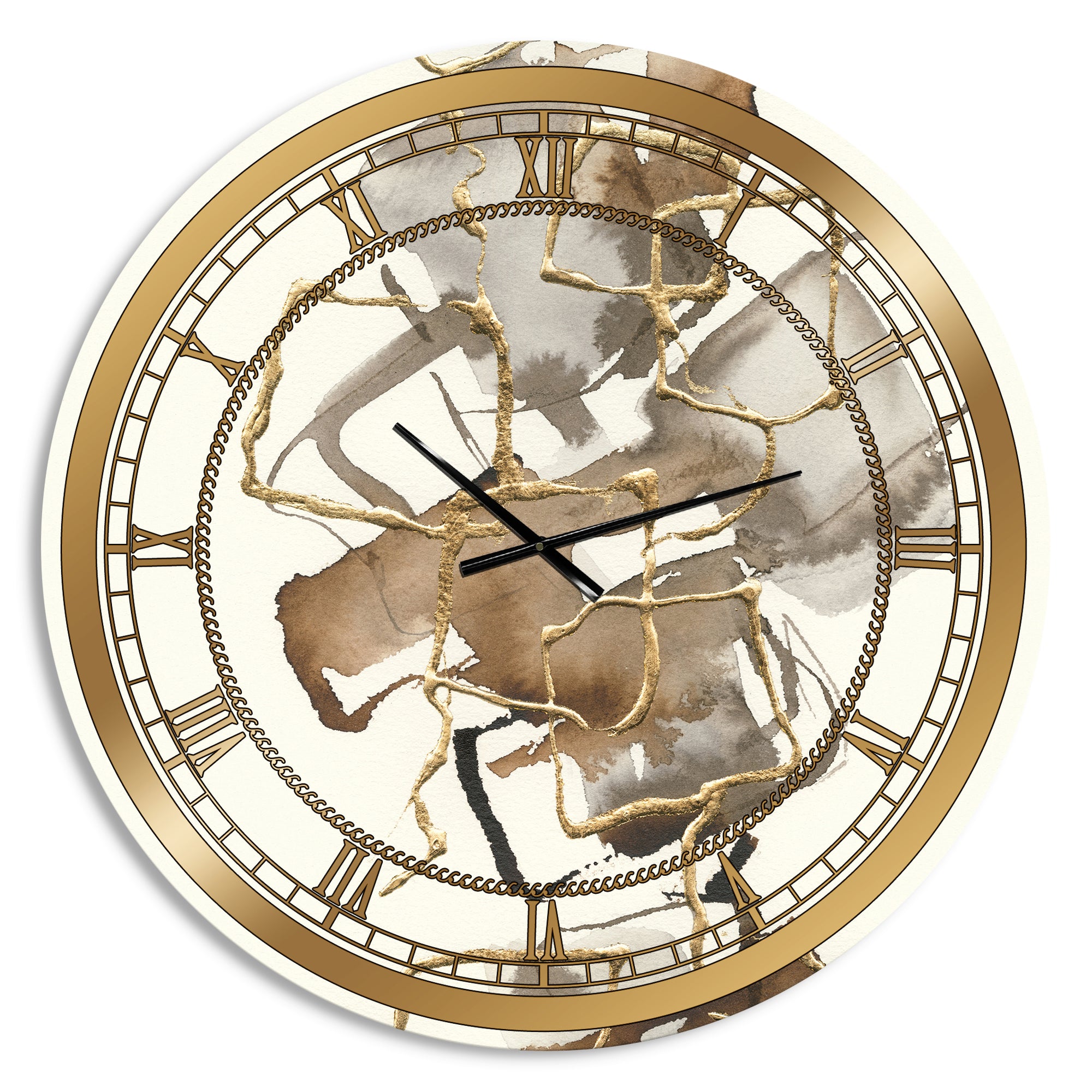 Gold Glam Squares III