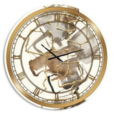 Gold Glam Squares III