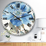 Indigold Watercolor Flower I