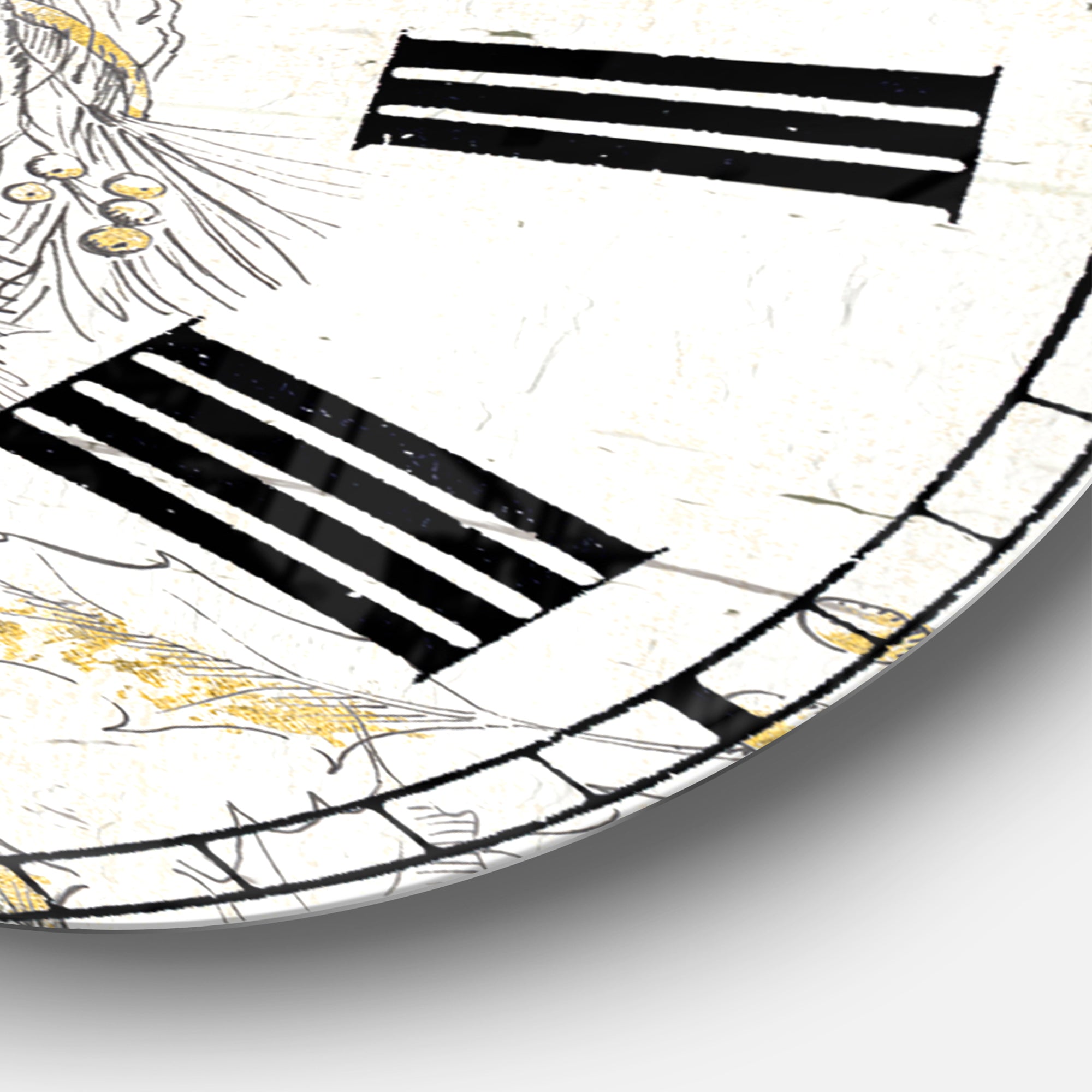 Gold Beautiful cardinals