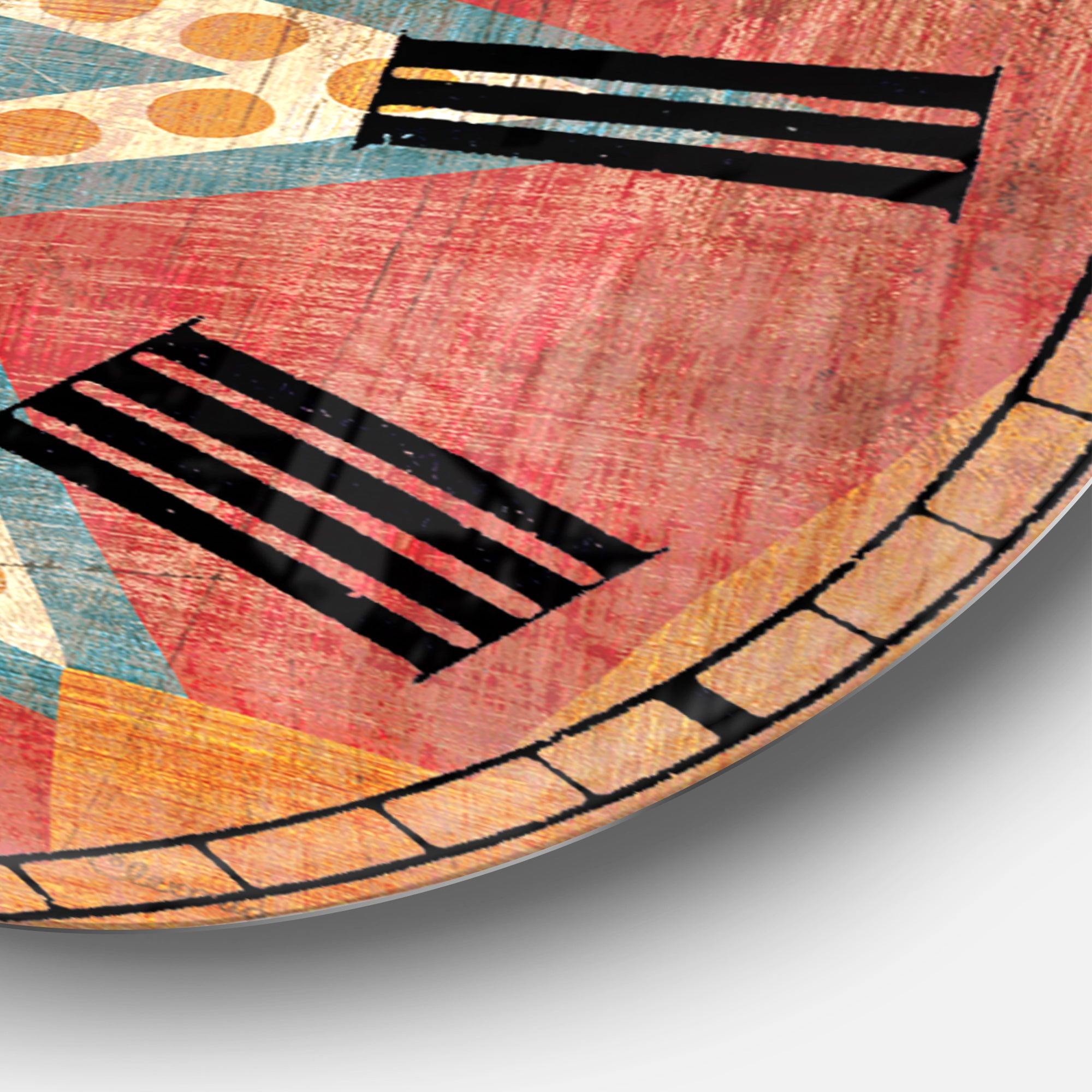 Moroccan Orange Tiles Collage I