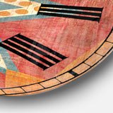 Moroccan Orange Tiles Collage I