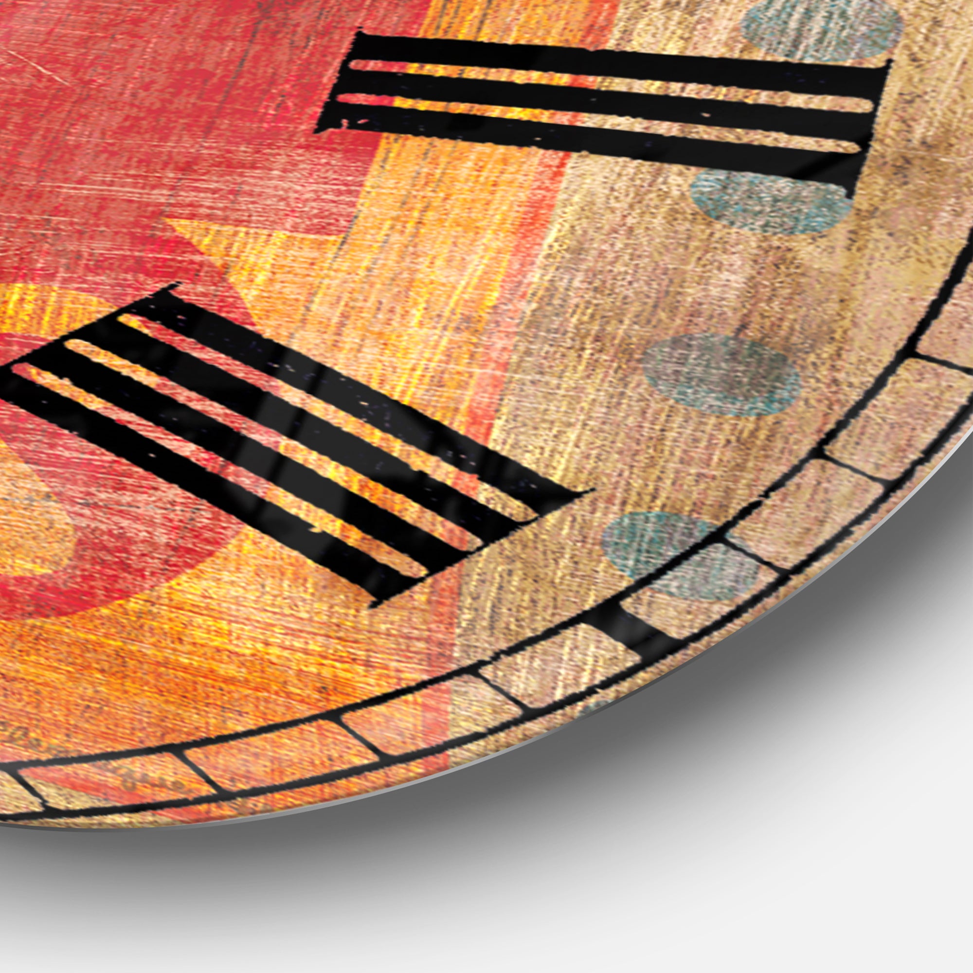 Moroccan Orange Tiles Collage II