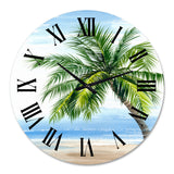Palm Tree At The Beach Resort