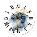 Minimalistic Landscape of Mountains With Moon