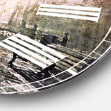 Night Alley with Lights