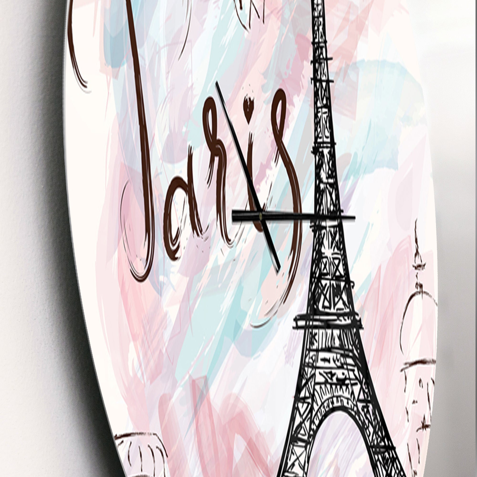Illustration with Paris Eiffel Tower