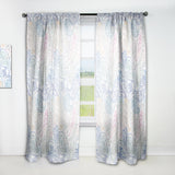 Designart 'Indian Paisley Pattern' Bohemian & Eclectic 1 Curtain Panel