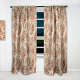 Designart 'Autumn Pattern' Bohemian & Eclectic 1 Curtain Panel
