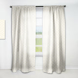 Designart 'Abstract Geometrical ' Mid-Century Modern 1 Curtain Panel