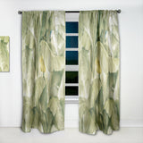Designart 'Tropical Canopy II Green' Traditional 1 Curtain Panel