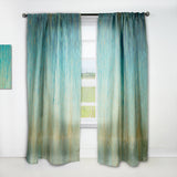 Designart 'Rain Abstract Panel' Modern & Contemporary Curtain Panel