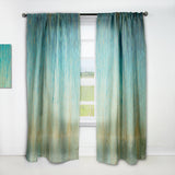 Designart 'Rain Abstract Panel' Modern & Contemporary 1 Curtain Panel