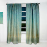 Designart 'Rain Abstract Panel' Modern & Contemporary Curtain Panel