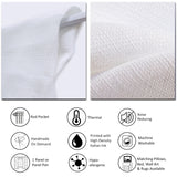 Designart 'Blue Jeans Close-ups' Modern & Contemporary 1 Curtain Panel