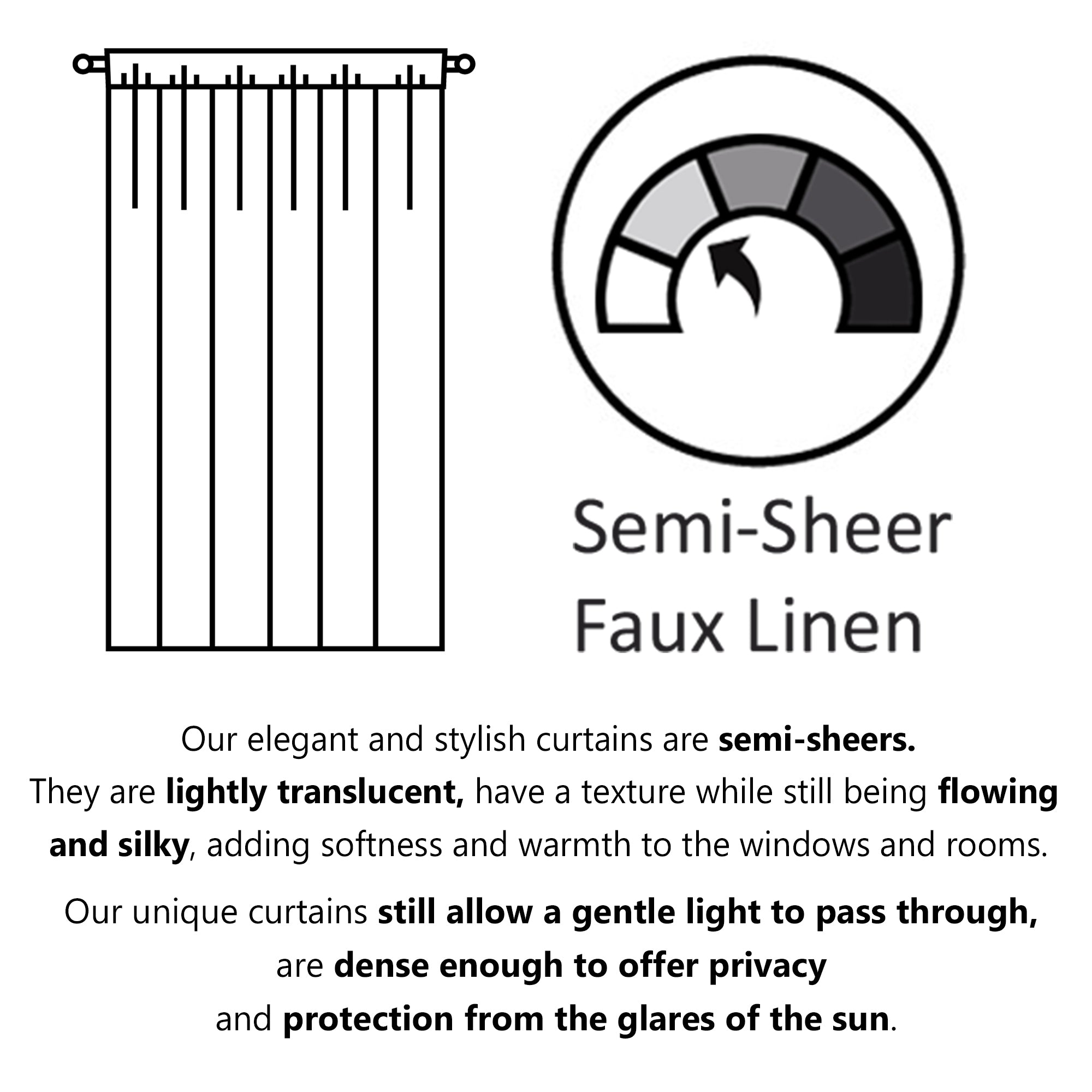 Designart 'Handdrawn vintage lines in shades of gray' Mid-Century Modern 1 Curtain Panel