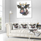 Beautiful Cat Watercolor Graphic - Animal Throw Pillow