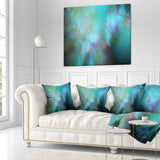 Perfect Blue Starry Sky - Abstract Throw Pillow