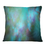 Perfect Blue Starry Sky - Abstract Throw Pillow