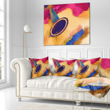 Listen to the Colorful Music - Music Throw Pillow