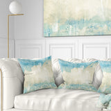 Sky on Wall Texture - Abstract Throw Pillow