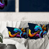 Direction Street Art - Graffiti Throw Pillow