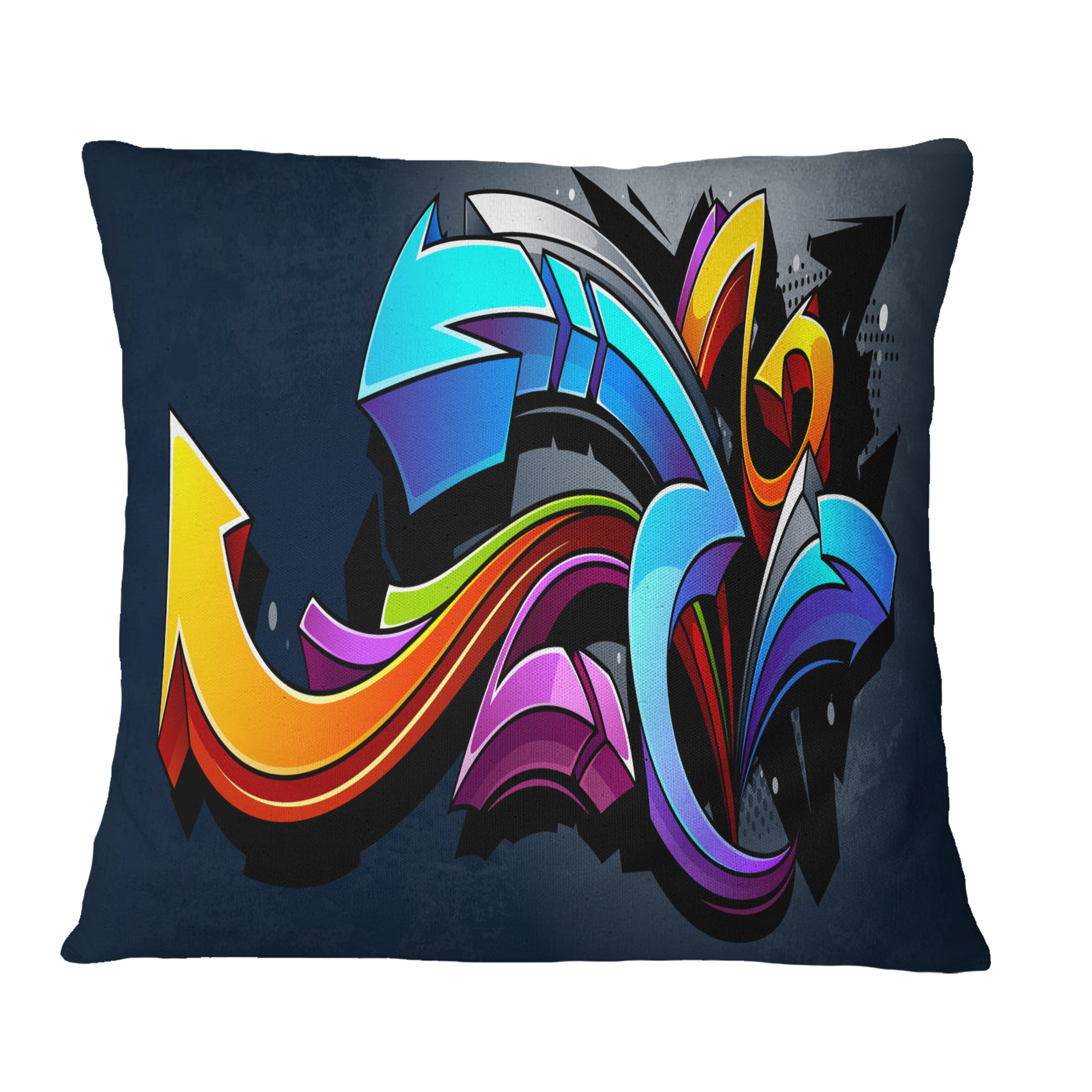 Direction Street Art - Graffiti Throw Pillow