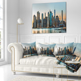 New York City Skyline - Photography Throw Pillow
