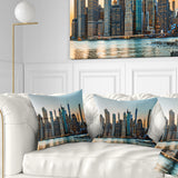 New York City Skyline - Photography Throw Pillow