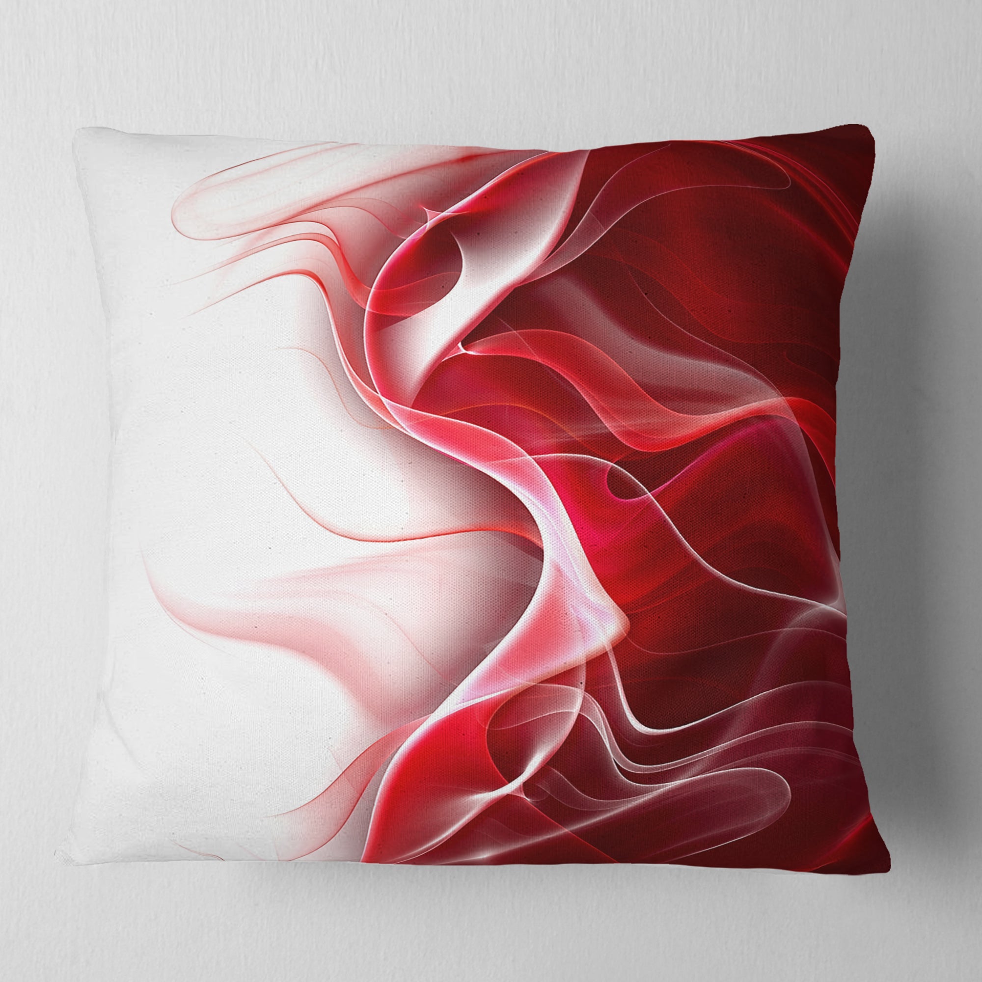 3D Fractal Abstract Design - Abstract Throw Pillow