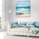 Indian Ocean - Seascape Photography Throw Pillow