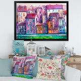 Street With Colorful Old Homes