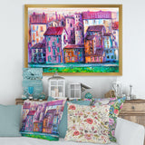 Street With Colorful Old Homes