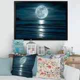 Super Moon Over The Sea I Wall Art