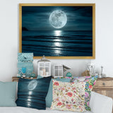 Super Moon Over The Sea I Wall Art