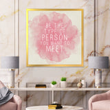 Be The Person You Want To Meet