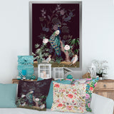 Chinoiserie With Birds and Peonies V