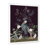 Chinoiserie With Birds and Peonies V