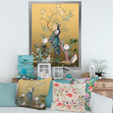 Chinoiserie With Birds and Peonies VI