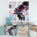 Tropical Floral Patchwork I