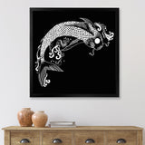 Chinoiserie Koi Fish I