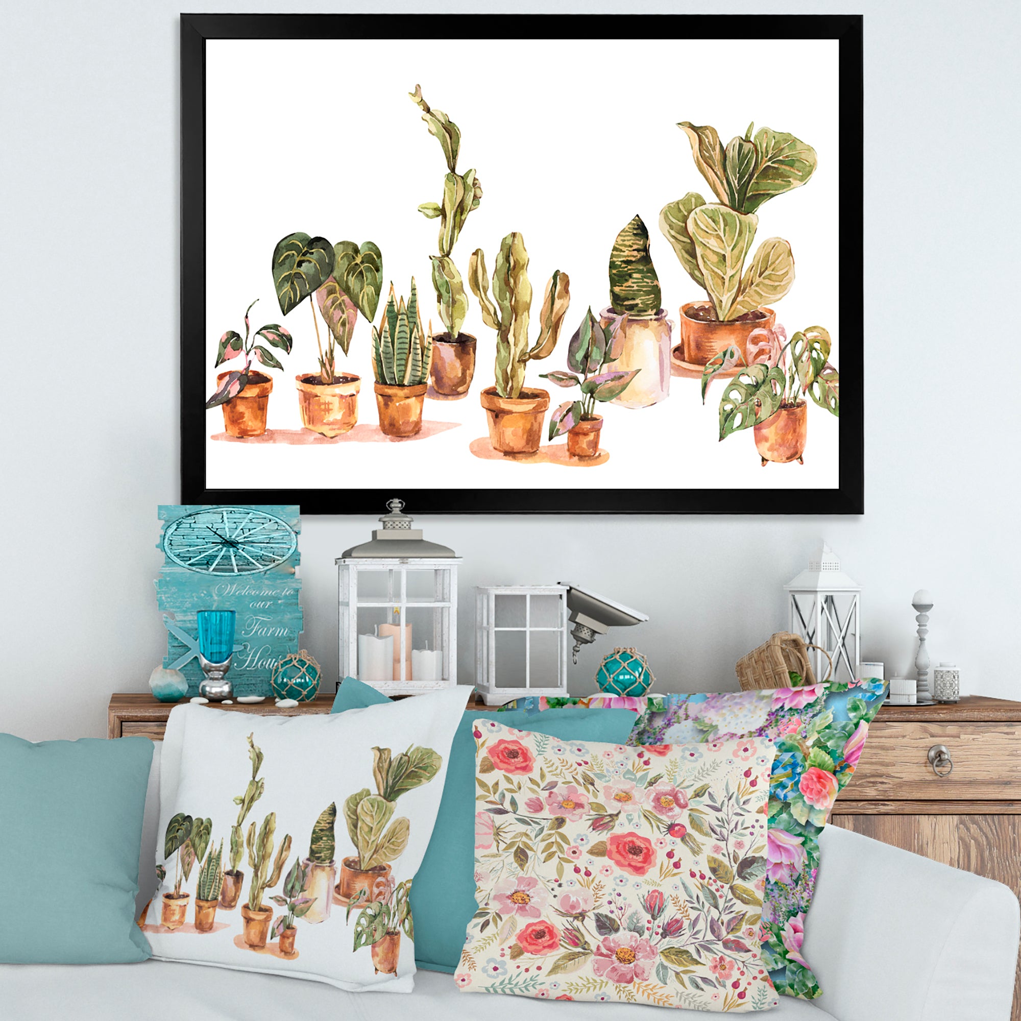 Indoor House Plants Urban Jungle I