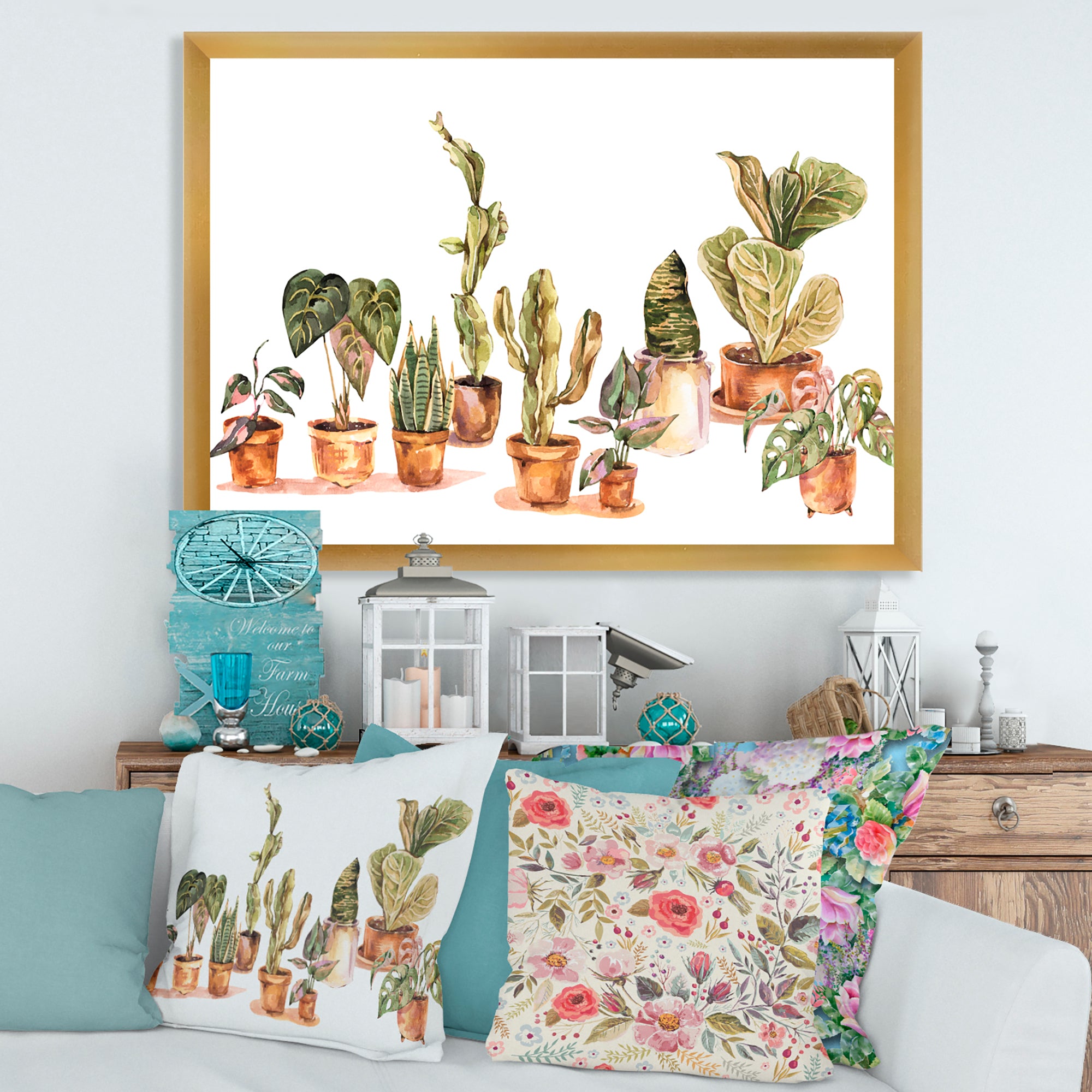 Indoor House Plants Urban Jungle I