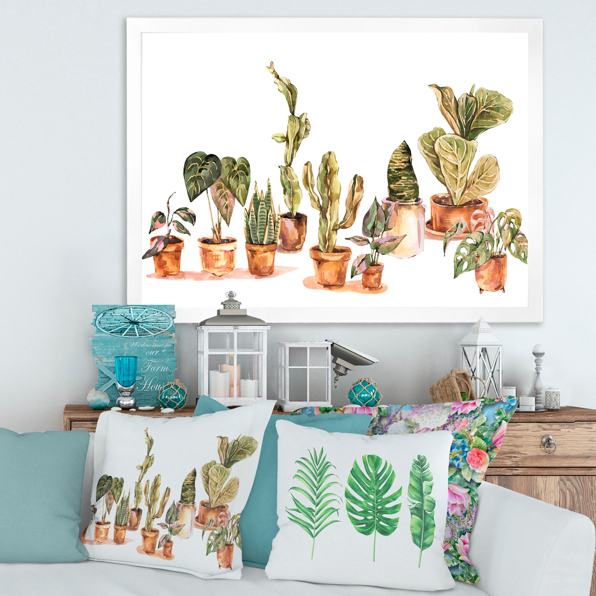 Indoor House Plants Urban Jungle I