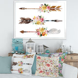 Ethnic Feathers and Flowers On Native Arrows II