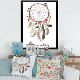 Dream Catcher With Ethnic Feathers