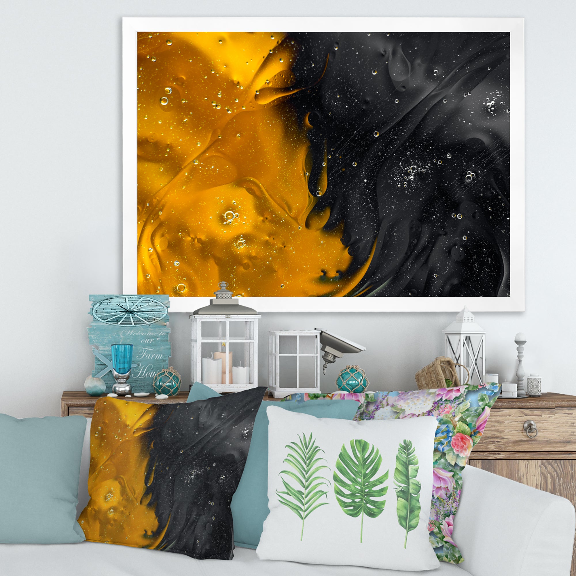 Marriage of Yellow and Black