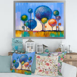 Colourful Trees Impressionist Landscape I
