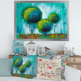 Colourful Trees Impressionist Landscape II